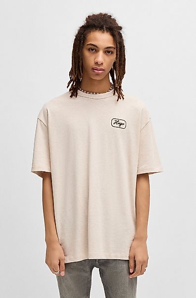 HUGO Blue T-Shirt Nampie mit großem günstig online kaufen