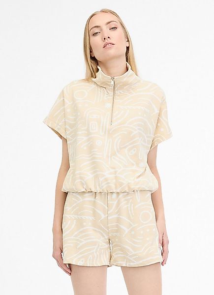 Ragwear Sweatshirt IZZARA TOP PRINT mit Stehkragen und Reißverschluss im Tr günstig online kaufen