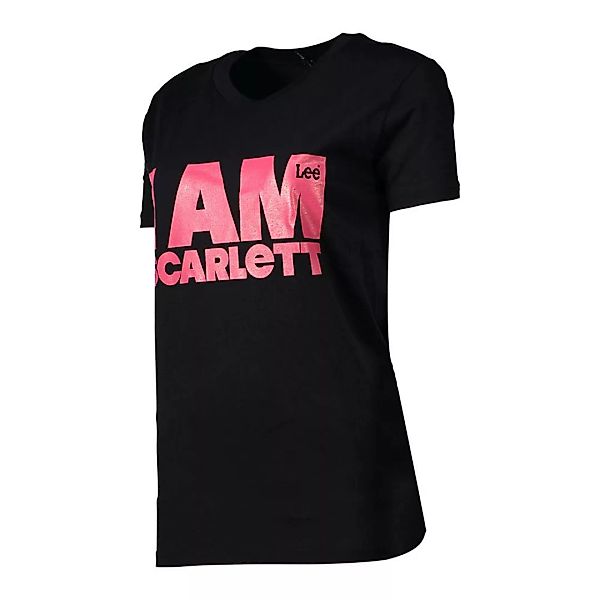 Lee Scarlett Kurzärmeliges T-shirt L Black günstig online kaufen