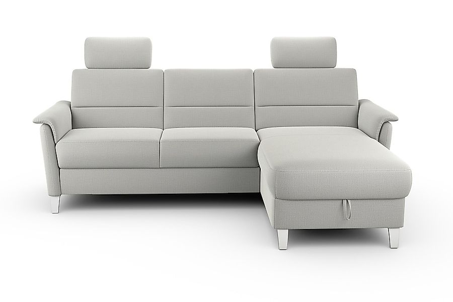 sit&more Ecksofa »Palmera L-Form«, Federkern, wahlweise mit Bettfunktion un günstig online kaufen