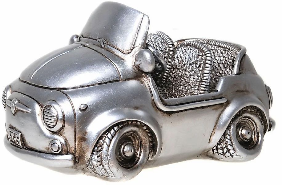 Ambiente Haus Spardose "Cabrio, silberfarben" Sparschwein, Retro-Design, id günstig online kaufen