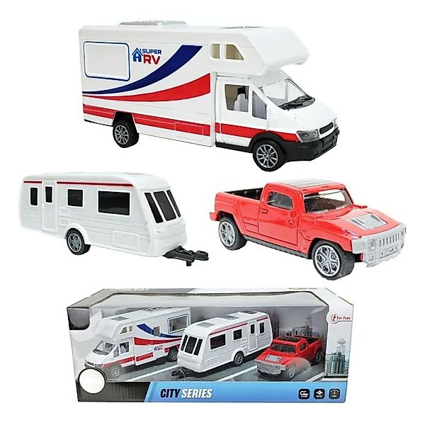 Toi-Toys Spielzeug-Auto Modellfahrzeug Set - Wohnmobil günstig online kaufen