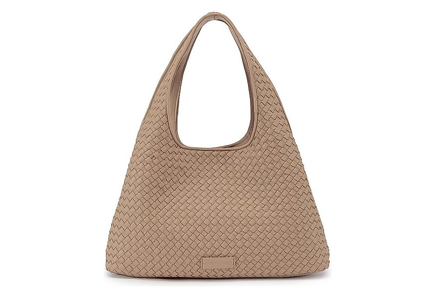Les Visionnaires Schultertasche Paz Weave, Leder günstig online kaufen