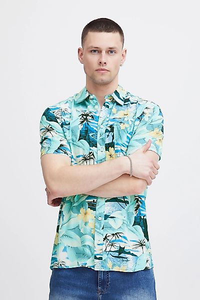 Blend Kurzarmhemd "BHShirt" Lässiges Kurzarmhemd mit Brusttasche und Print günstig online kaufen