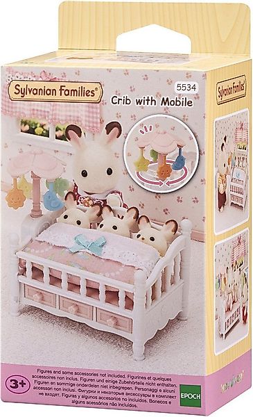 Sylvanian Families Spielwelt Babybett mit Mobile (5534) günstig online kaufen