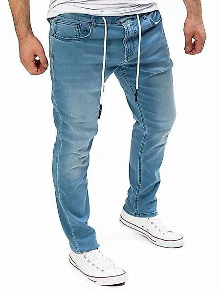 Yazubi Slim-fit-Jeans Herren Sweathose in Jeansoptik Erik Schmale Jeans, mi günstig online kaufen