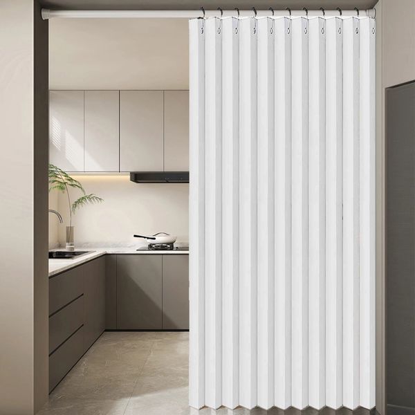 Jibenhome Lamellenvorhang Vertikal-Jalousie Raumteiler Vorhang Ösen günstig online kaufen