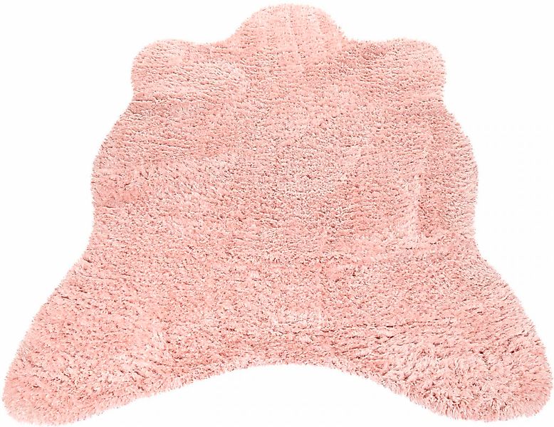 Paco Home Fellteppich "Zotty 450" fellförmig 54 mm Höhe Kunstfell, weicher günstig online kaufen