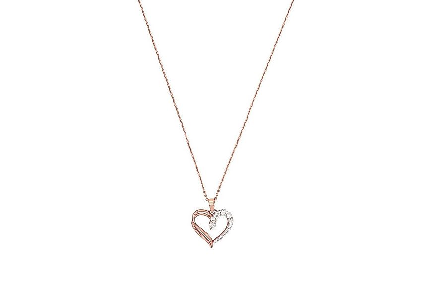 Amor Silberkette Amor Kette mit Anhänger (Kette mit Anhänger, 2-tlg., Kette günstig online kaufen