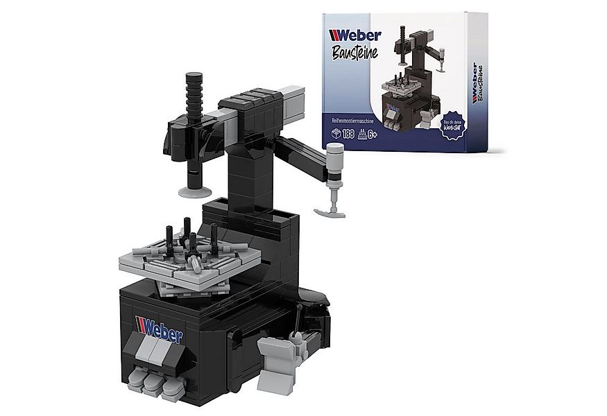 Weber GmbH Bausteine Reifenmontiermaschine Werkstatt Garage ab 6 Spielbaust günstig online kaufen
