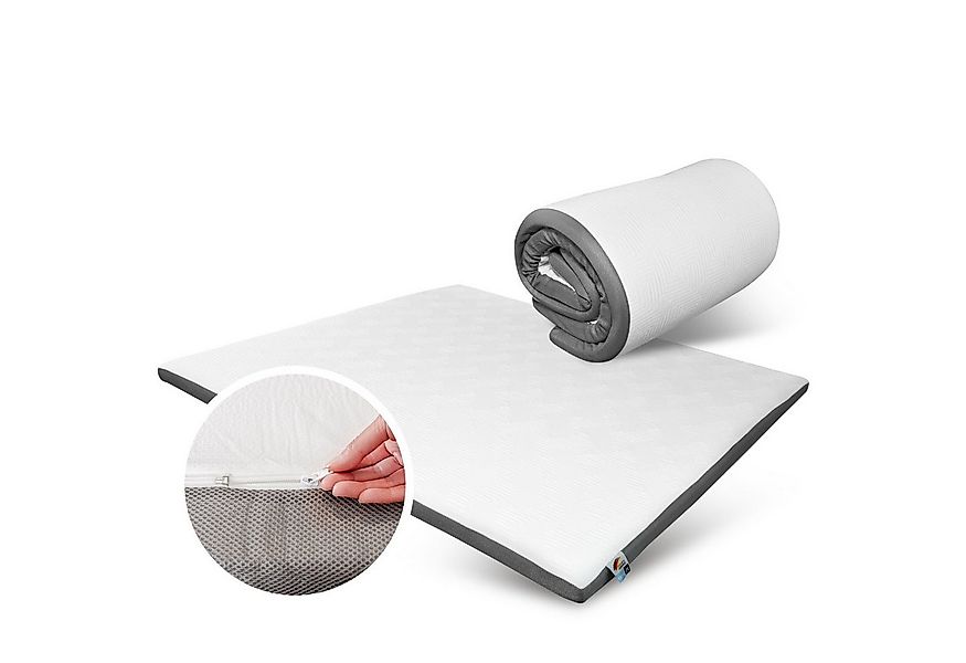 MARQA HOME, Topper Matratzentopper Komfortschicht, Reißverschlüsse, Waschba günstig online kaufen