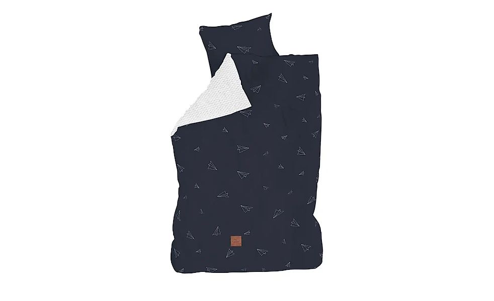 Lifetime Bettwäsche  Paperflight ¦ blau ¦ Maße (cm): B: 200 T: 140.0 Bettwa günstig online kaufen