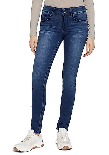 TOM TAILOR Skinny-fit-Jeans Alexa Skinny mit Doppelknopf-Verschluss günstig online kaufen