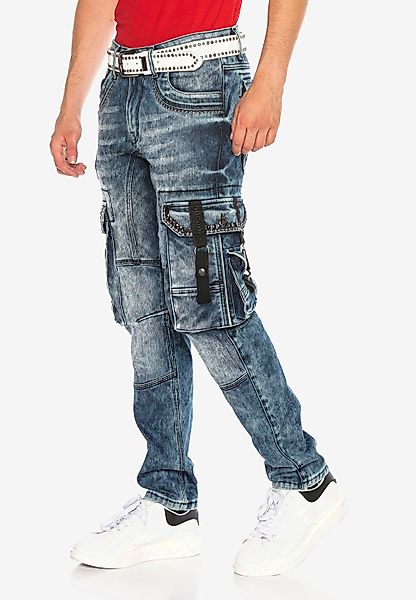 Cipo & Baxx Bequeme Jeans, mit coolen Cargotaschen günstig online kaufen