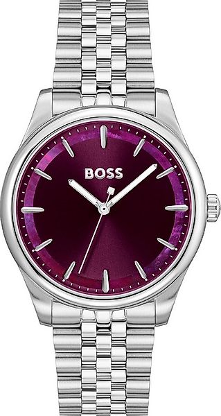 BOSS Quarzuhr GRACEFUL 1502778, Armbanduhr, Damenuhr, Edelstahlarmband, ana günstig online kaufen