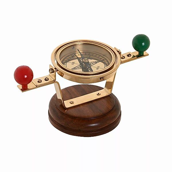 Deko-figur Dkd Home Decor Kompass 17 X 8 X 9 Cm Gold Vintage günstig online kaufen