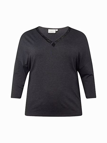 ONLY CARMAKOMA 3/4-Arm-Shirt Nika (1-tlg) Spitze günstig online kaufen