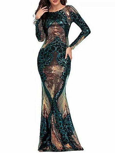 ZWY Abendkleid Abendkleid im Meerjungfrau-Stil mit hoher Taille und langen günstig online kaufen