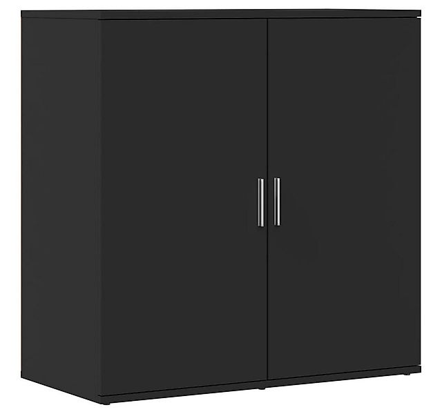 vidaXL Sideboard Sideboard Schwarz 79x38x80 cm Holzwerkstoff (1 St) günstig online kaufen