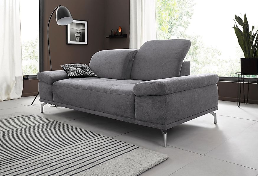 Places of Style 2-Sitzer "Caluna", mit Sitztiefen- und Kopfteilverstellung günstig online kaufen