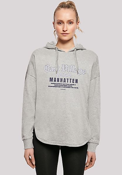 F4NT4STIC Kapuzenpullover "East Village Manhatten OVERSIZE HOODIE", Print günstig online kaufen