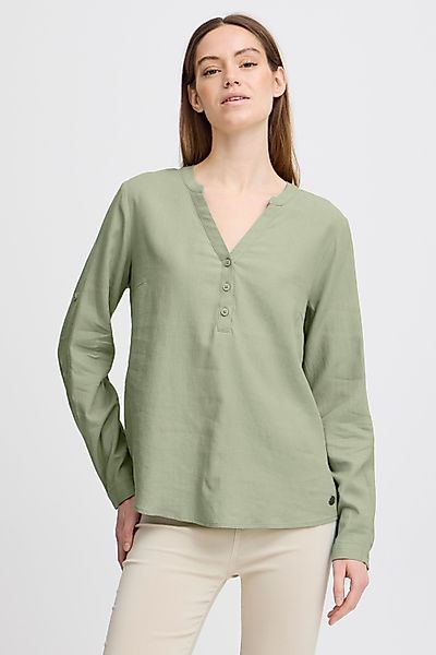 OXMO Tunikashirt OXAnja Tunika aus Leinenmix günstig online kaufen