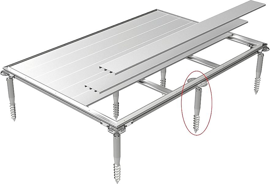 Biohort Fundamentrahmen "Zusatzpaket SmartBase PLUS" für Kombination mit ei günstig online kaufen