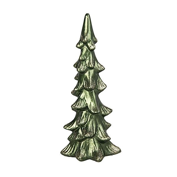 MICA Weihnachtsfigur Dekotanne - grün/gold - günstig online kaufen