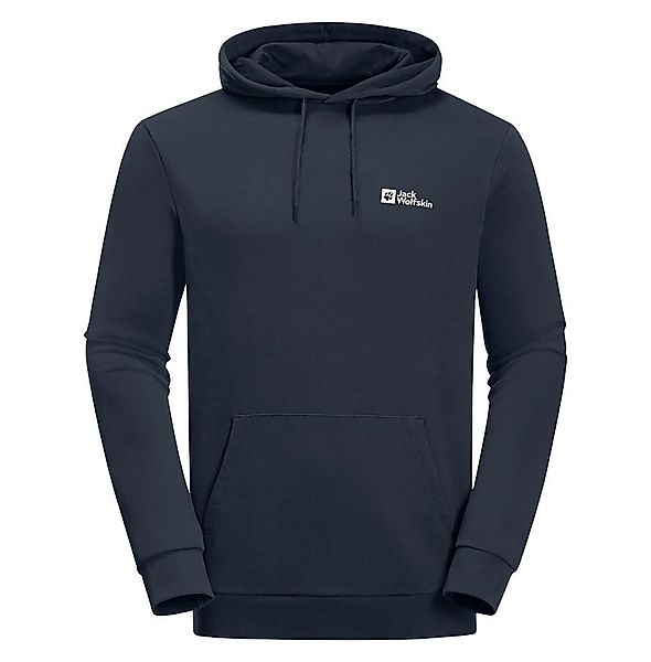 Jack Wolfskin Kapuzenpullover Essential (Bio-Baumwolle) nachtblau günstig online kaufen