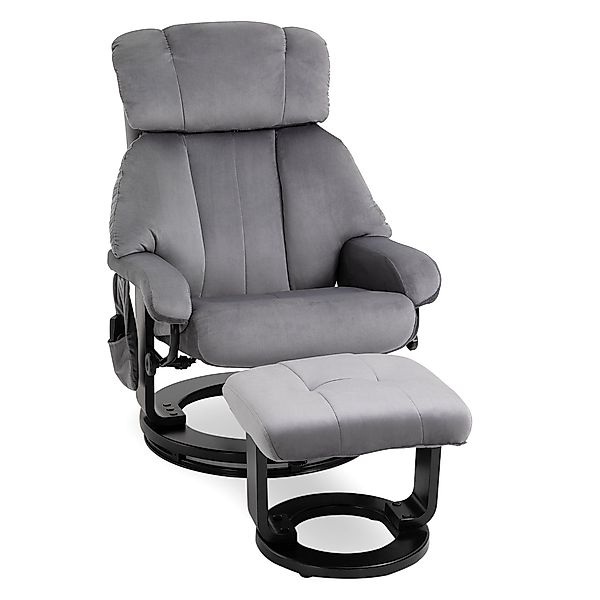 HOMCOM Massagesessel Fernsehsessel, Hocker, aus Kunstleder, günstig online kaufen