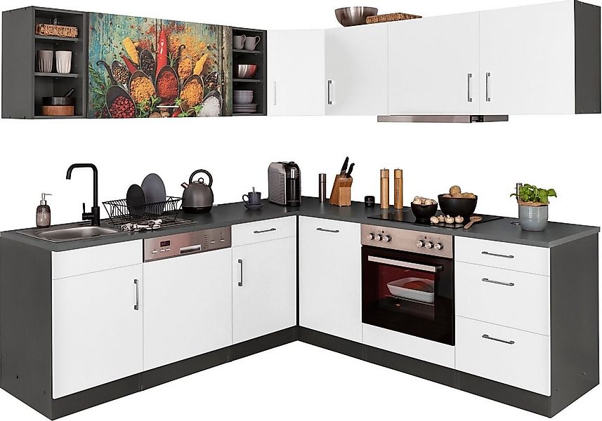 KOCHSTATION Küchenzeile KS-Paris – Küchen mit einzigartigen Fotomotiven auf günstig online kaufen