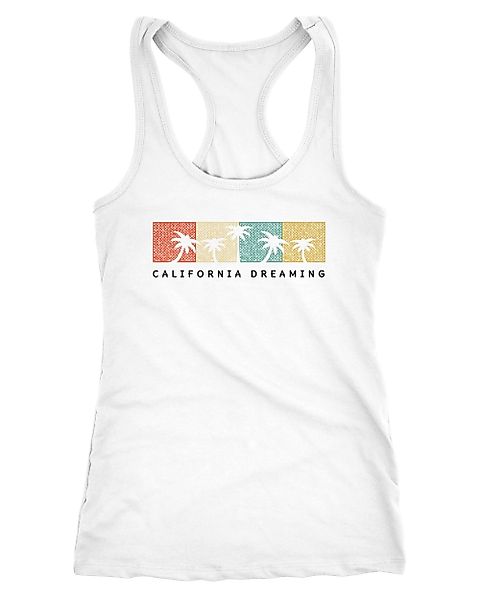 Neverless Tanktop Damen Tank-Top California Dreaming günstig online kaufen