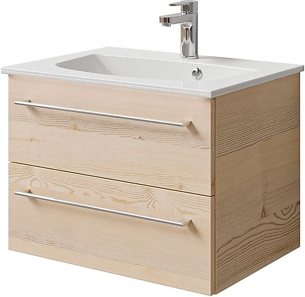Saphir Waschtisch »Serie 6025 Mineralmarmor-Waschtisch mit Unterschrank, 67 günstig online kaufen