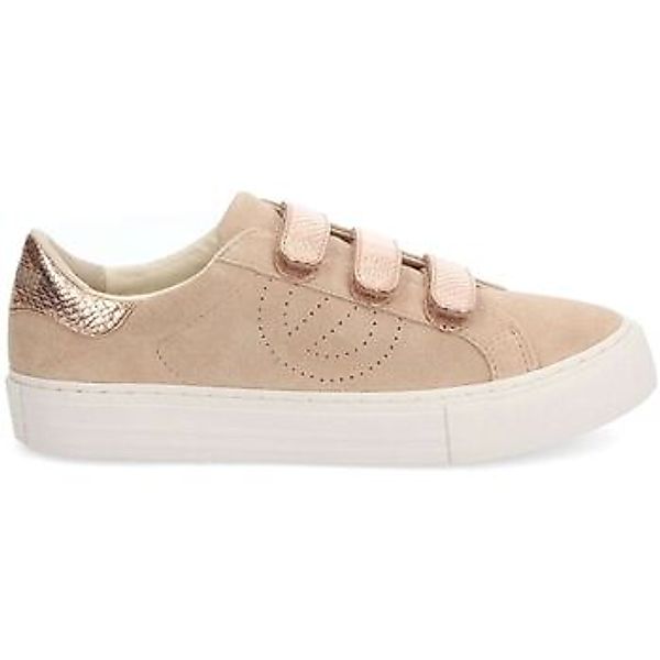 No Name  Sneaker ARCADE STRAPSPERFO W - SUEDE/KROCO - BEIGE/CUIVRE günstig online kaufen