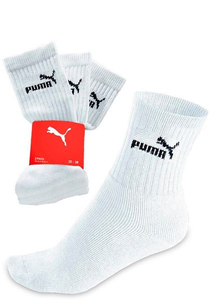 PUMA Freizeitsocken (3-Paar) Atmungsaktiv, feuchtigkeitsregulierend, Stretc günstig online kaufen