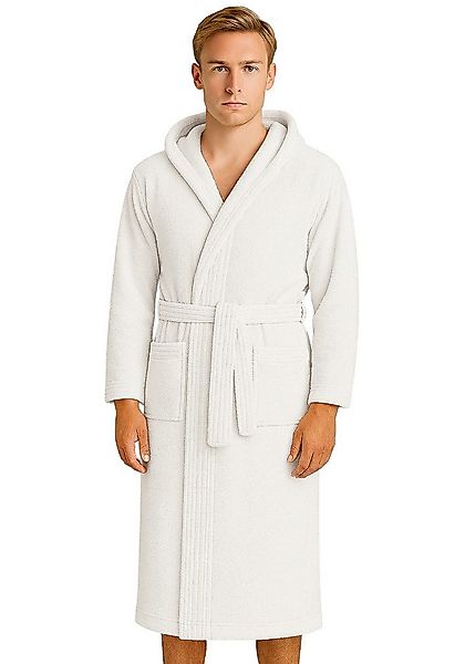 BARBONS Herrenbademantel Barbons Bademantel Herren, Morgenmantel Baumwolle günstig online kaufen