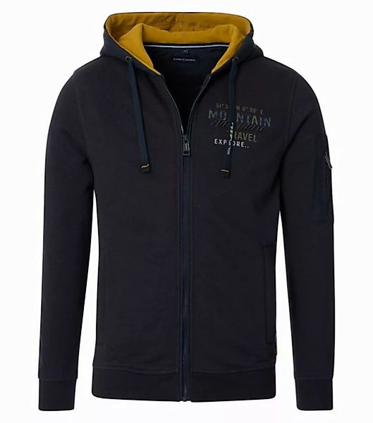 CASAMODA Sweatshirt Sweatjacke mit Kapuze, 108 blau günstig online kaufen