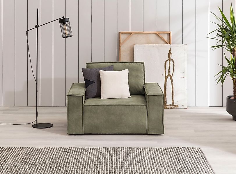 Home affaire Sessel "SHERWOOD, Love-Seat in 3 Stoffarten verfügbar", passen günstig online kaufen