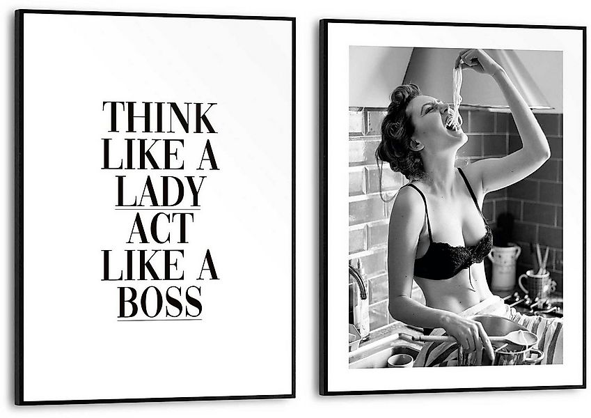 Reinders! Poster Pasta Lady günstig online kaufen