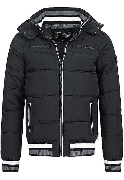 Indicode Winterjacke Marlon mit sportlichem Rippstrickbündchen günstig online kaufen