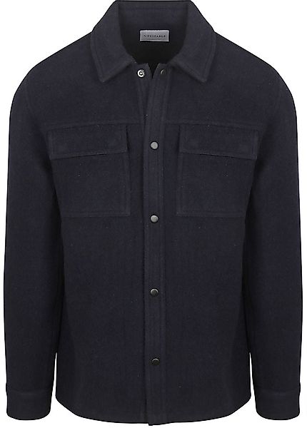 Suitable Overshirt Wool Blend Navy - Größe M günstig online kaufen