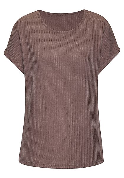 Vivance Kurzarmshirt "aus weicher Piqué-Qualität" günstig online kaufen