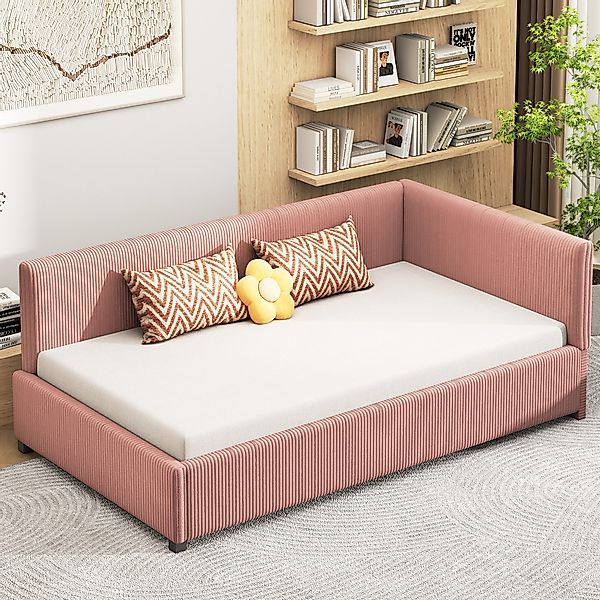 BlingBin Polsterbett Schlafsofa 90x200 cm, Einzelbett günstig online kaufen