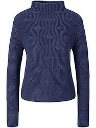 Pullover aus 100% SUPIMA®-Baumwolle Peter Hahn blau günstig online kaufen