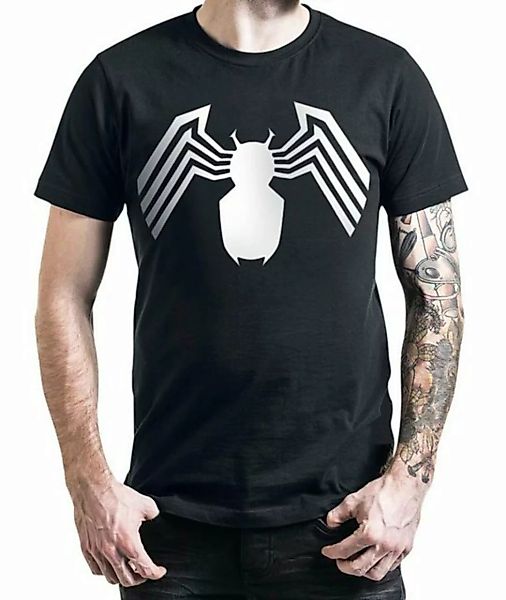MARVEL Print-Shirt VENOM CARNAGE Spider-Man T-Shirt Schwarz-Weiß S M L XL X günstig online kaufen