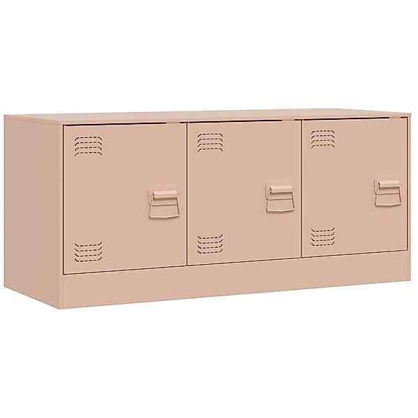 VidaXL TV-Schrank Rosa 99x39x44 cm Stahl  Modell 3 günstig online kaufen