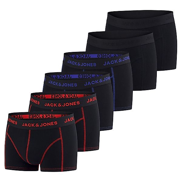 Jack & Jones Boxershorts Herren 6er Pack JACJEANS TRUNKS günstig online kaufen