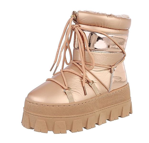 Ital-Design Damen Snowboots Freizeit Snowboots (87283948) Flach High-Heel S günstig online kaufen