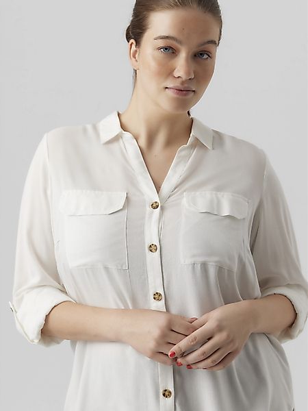 Vero Moda Curve Hemdbluse VMBUMPY L/S günstig online kaufen