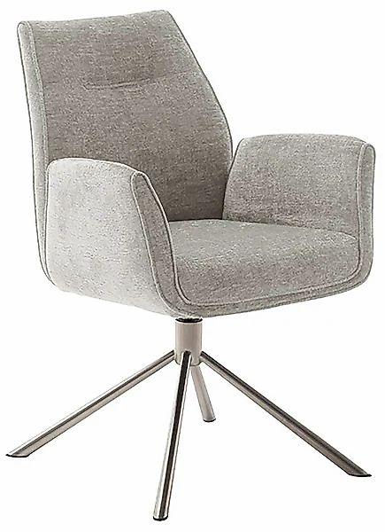 MCA furniture Esszimmerstuhl, Chenilleoptik, (2er-Set), drehbar 360°, Belas günstig online kaufen